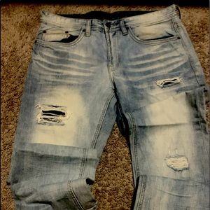 Size 34 Light Blue Buffalo David Bitton